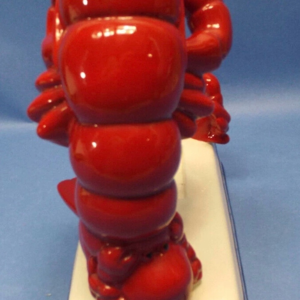 🦞🦞🦞BOGOHO🦞🦞🦞Red Lobster and Crab Ceramic Art Piece - Picture 4 of 6